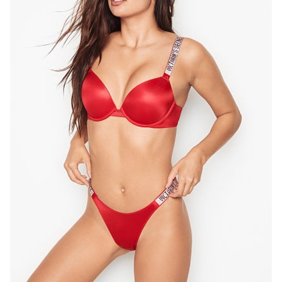 NWT❤️ VS Rhinestone Shine Thong - Picture 5 of 11